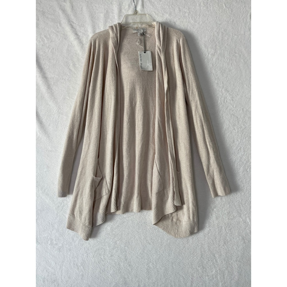 Barefoot Dreams CozyChic Ultra Lite Seashore Cardigan Sand Dune BDWCU21112 Sm